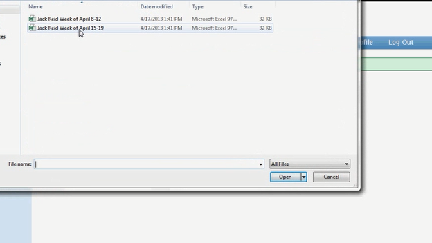 Submitting Service Records via Excel Spreadsheet - Ei-Hub